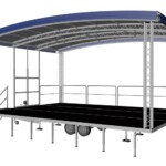 Zeichnung Bühne ohne Wings