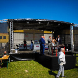 Blick auf die Bühne